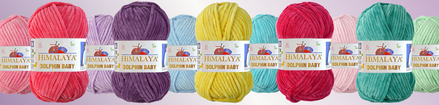 Пряжа Himalaya Dolphin Baby теперь представлена и у нас!