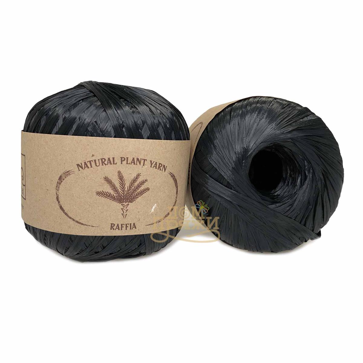 Пряжа Wool sea Raffia Wool sea цвет 138, Антрацит