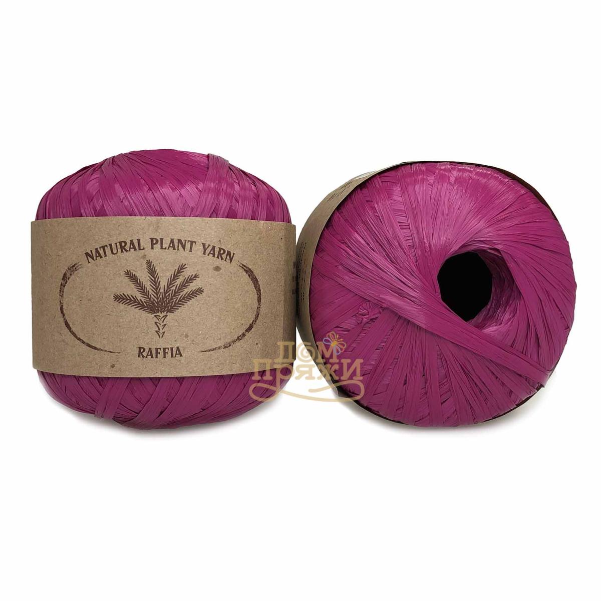 Пряжа Wool sea Raffia Wool sea цвет 191, Цикламен