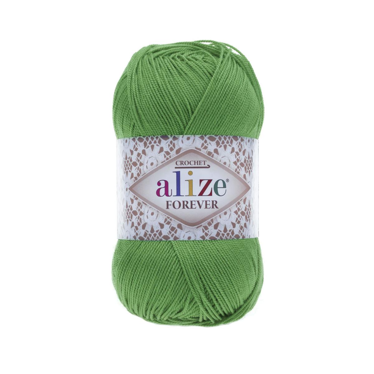 Пряжа Alize Forever цвет 328, Трава
