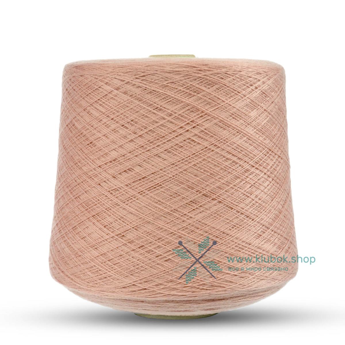 Пряжа в бобинах Zegna Baruffa Кэшвул (Cashwool) 028575, Абрикос