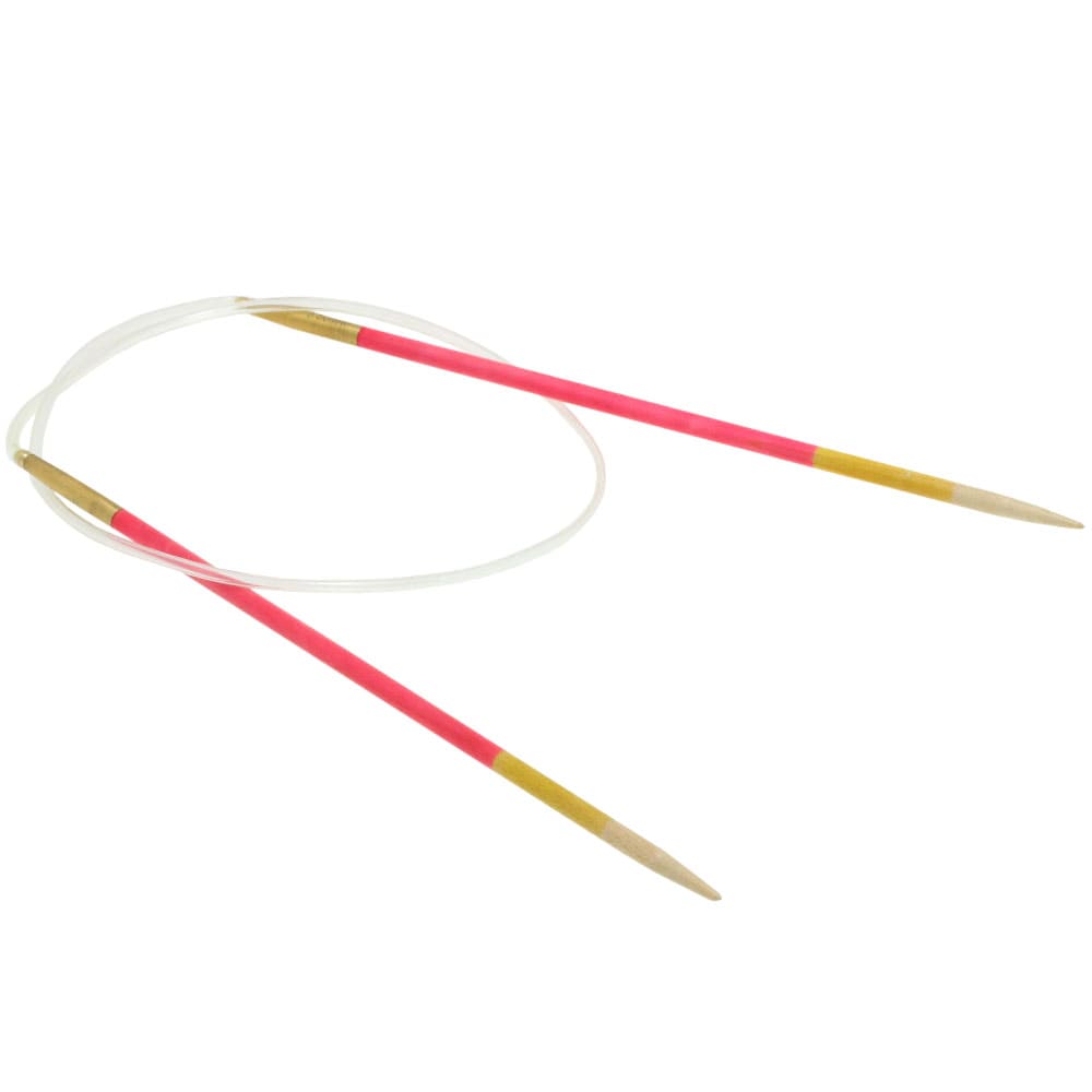 Спицы круговые, дерево Ayurveda, hand-dyed, 60см. от Lana Grossa - купить по отличной цене!