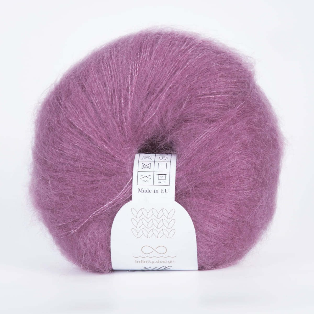Пряжа Infinity Silk Mohair цвет 4331, Увядшая роза