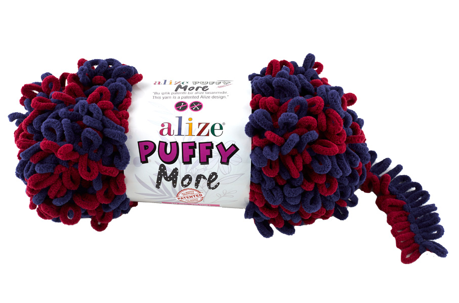 Пряжа Alize Puffy More 