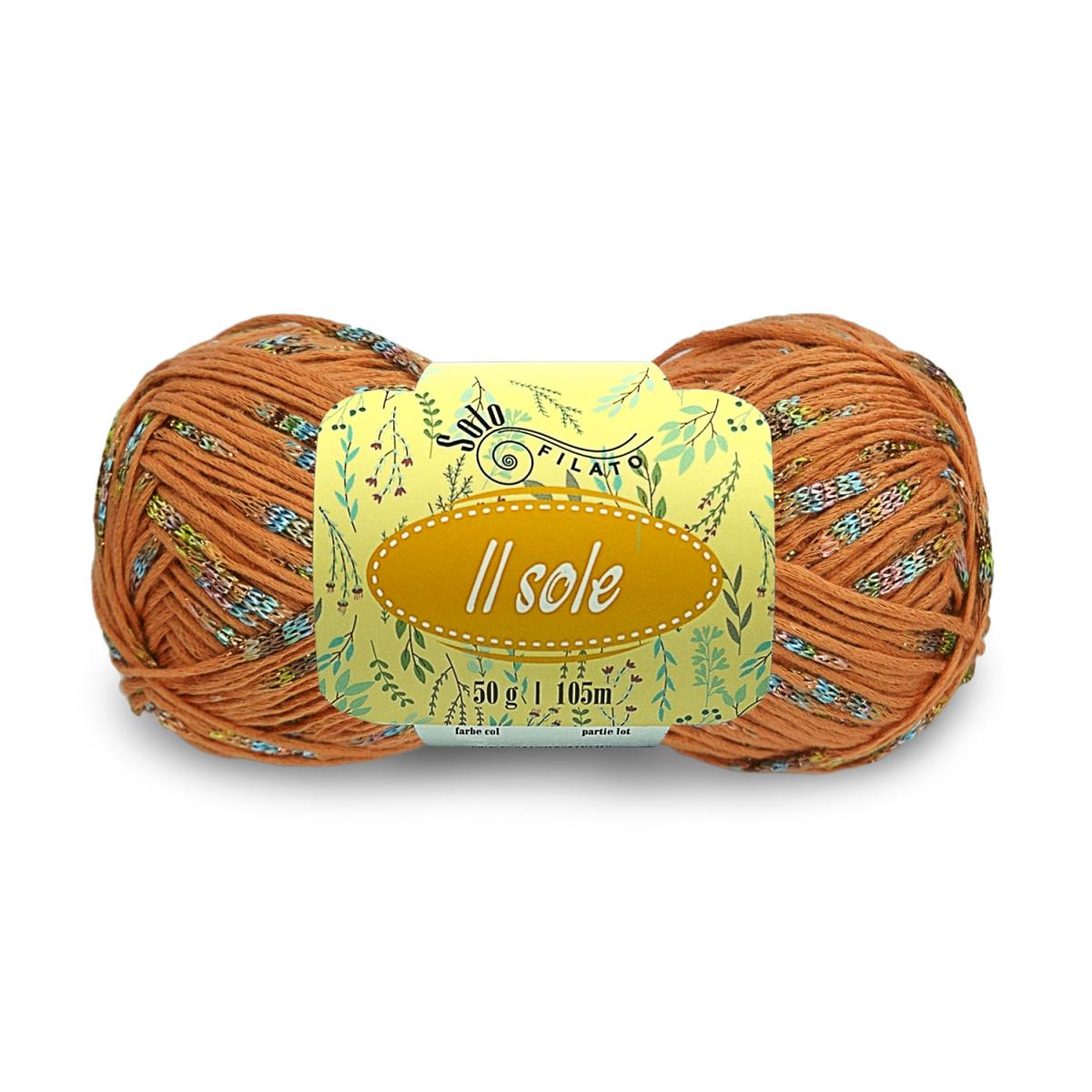 Пряжа Solo Filato Il sole Solo Filato