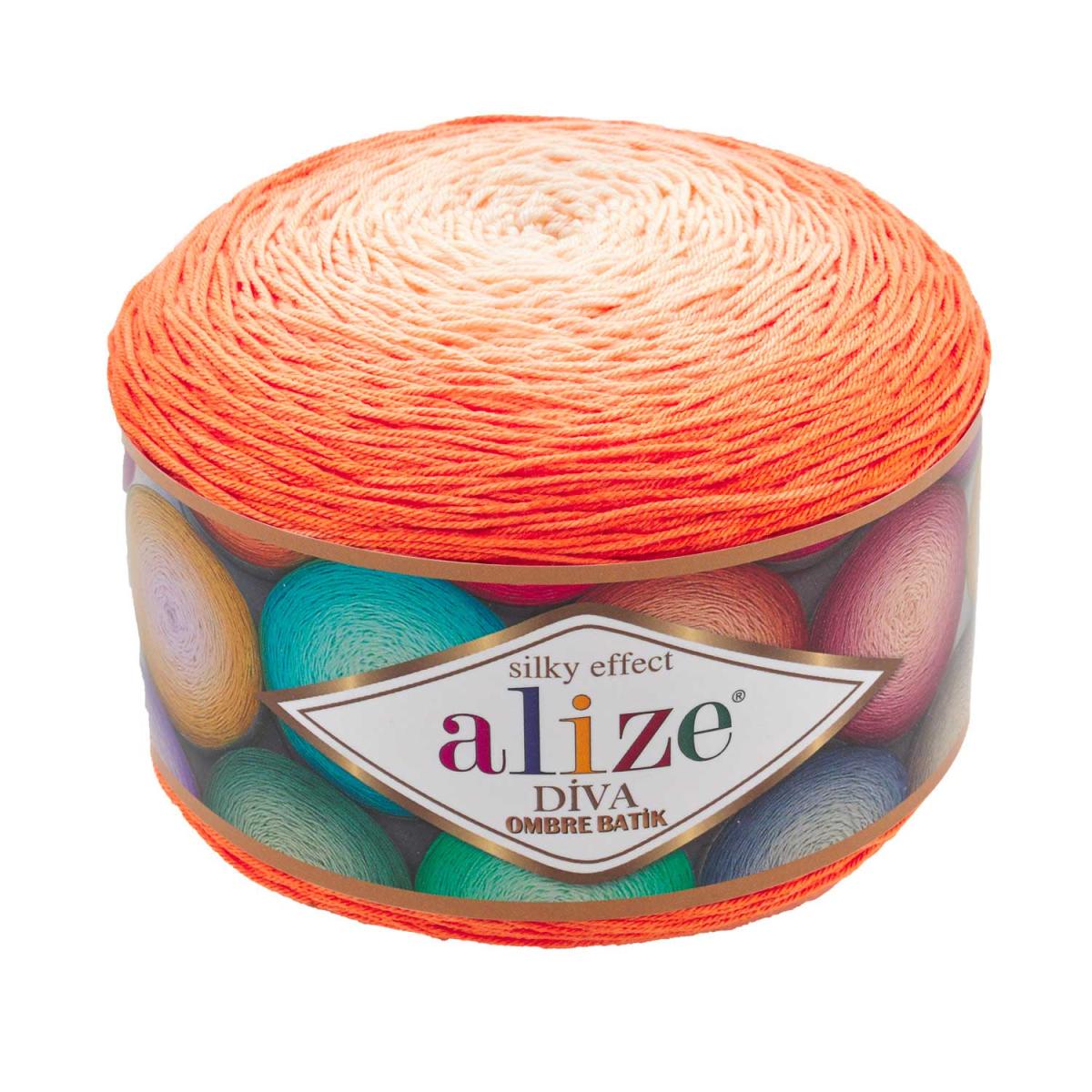 Пряжа Alize Diva Ombre Batik цвет 7413