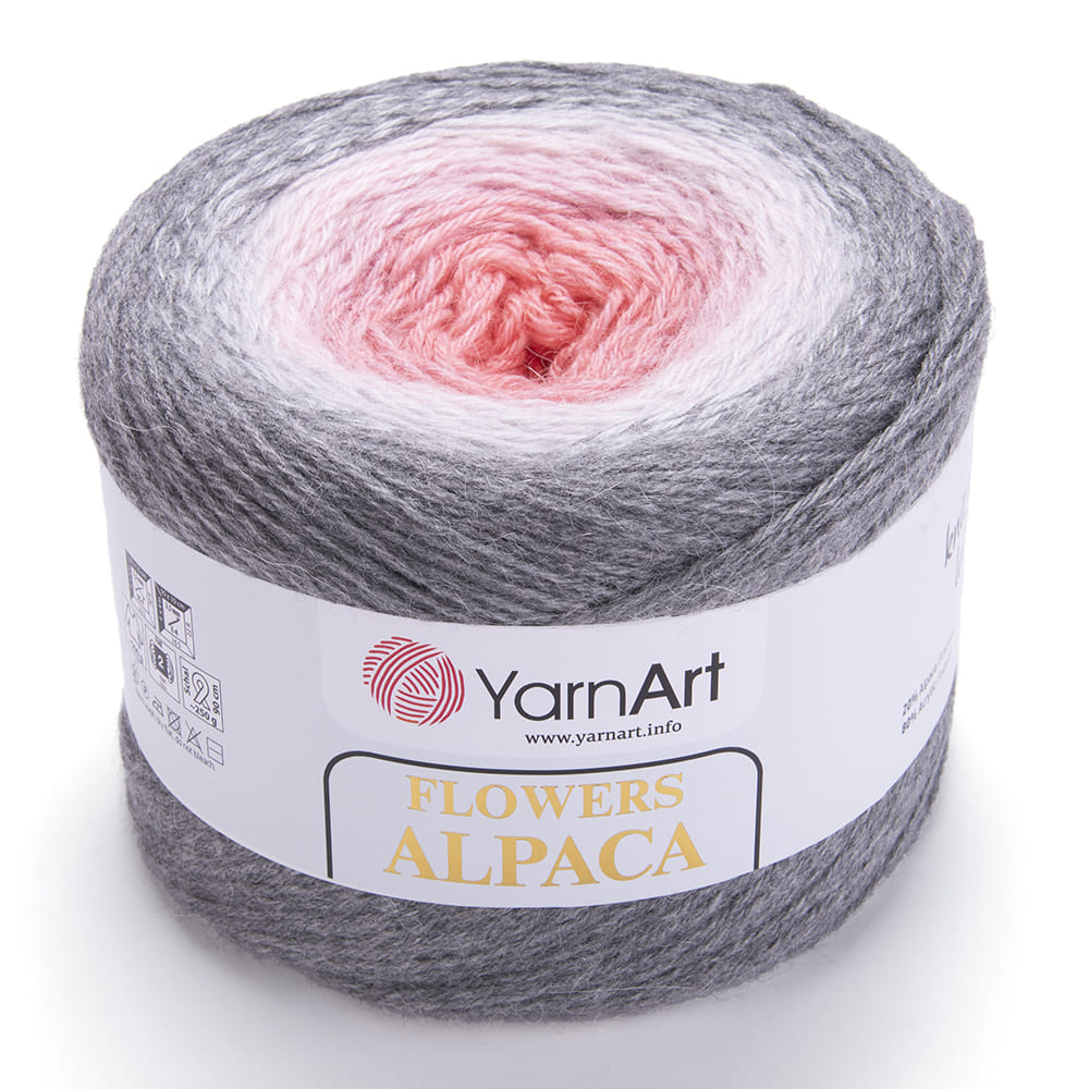 Пряжа Flowers Alpaca от YarnArt 