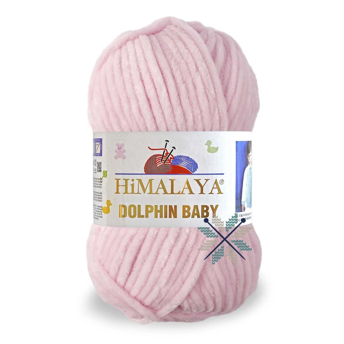 Пряжа HiMALAYA Dolphin Baby цвет 80303, Бледно - розовый