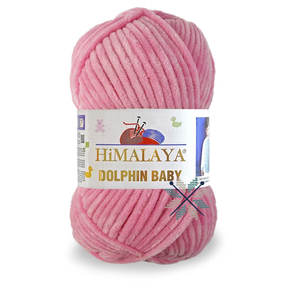 Пряжа HiMALAYA Dolphin Baby цвет 80309, Розовый