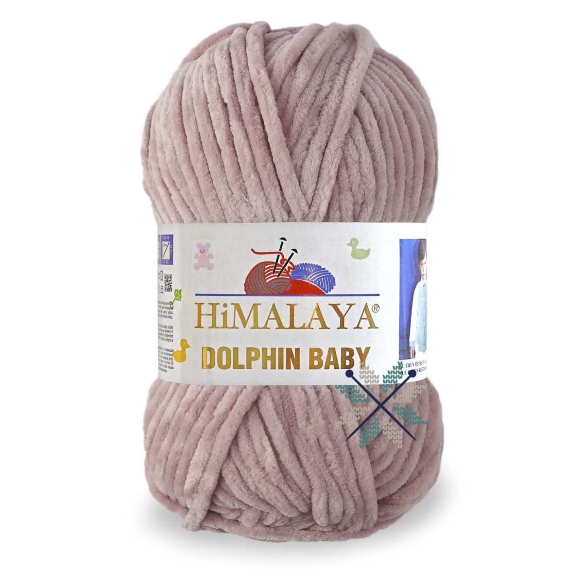 Пряжа HiMALAYA Dolphin Baby цвет 80349, Розовый беж