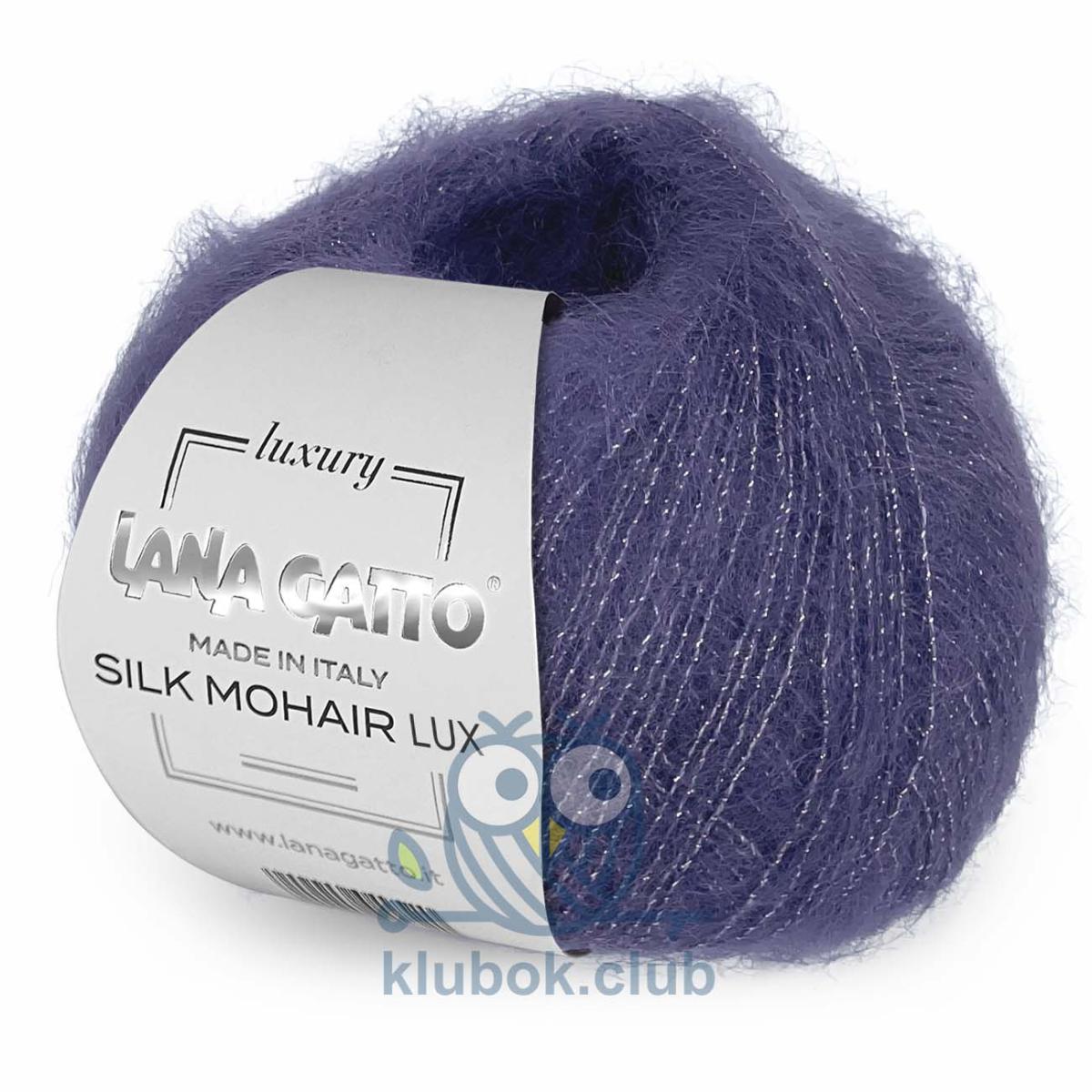 Пряжа Lana Gatto Silk Mohair Lux цвет 9373, Фиолетовый