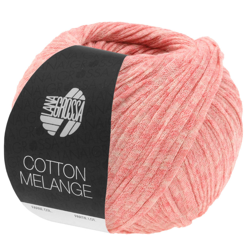 Пряжа Cotton Melange цвет 005, Лососевый