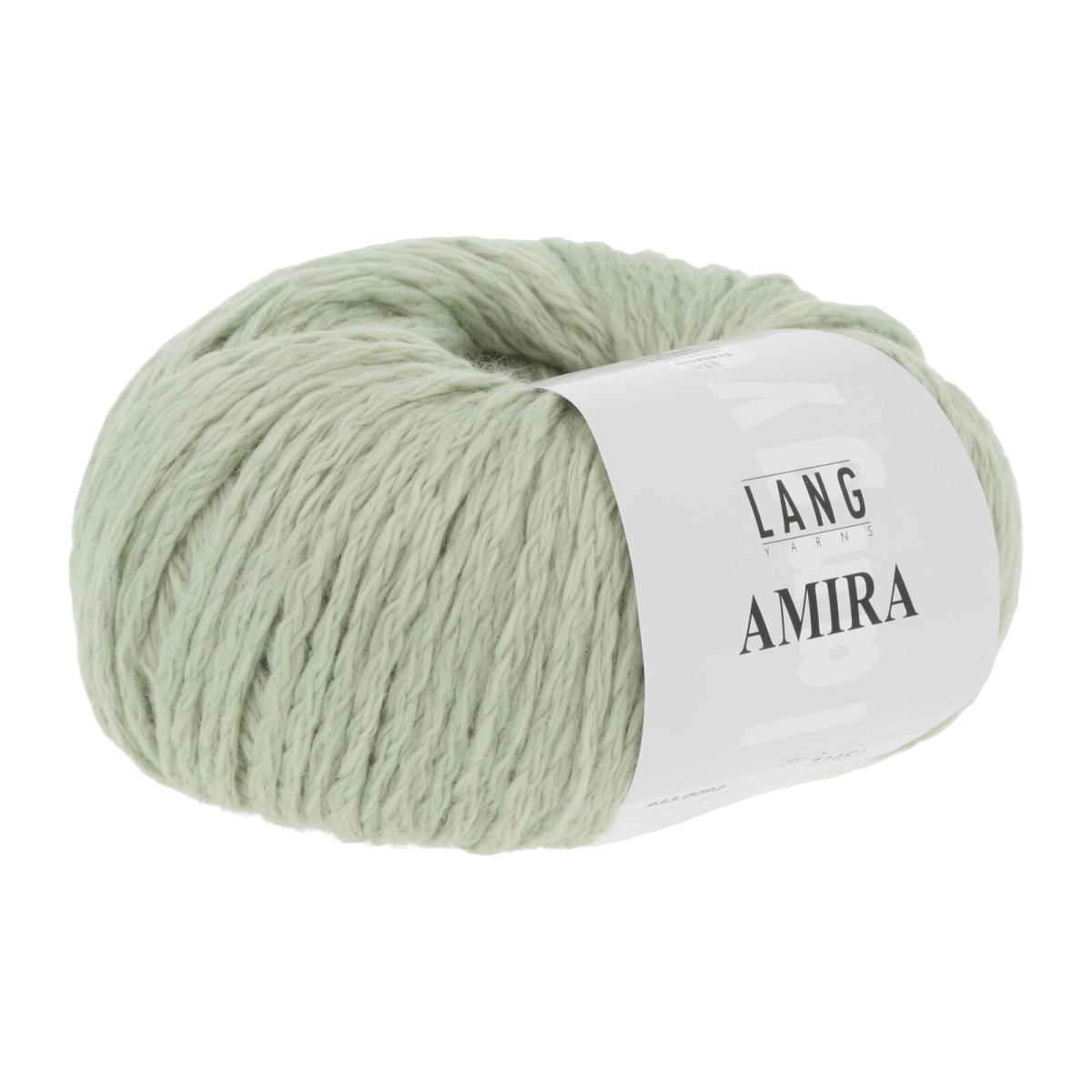 Пряжа Lang Yarns Amira цвет 0092, Цвет морской пены