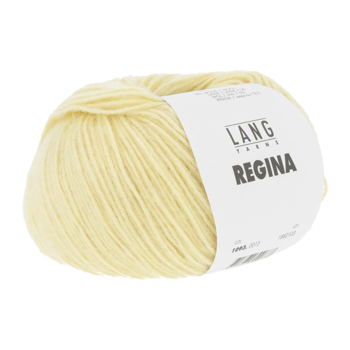 Пряжа Lang Yarns Regina цвет 0013, Лимонный