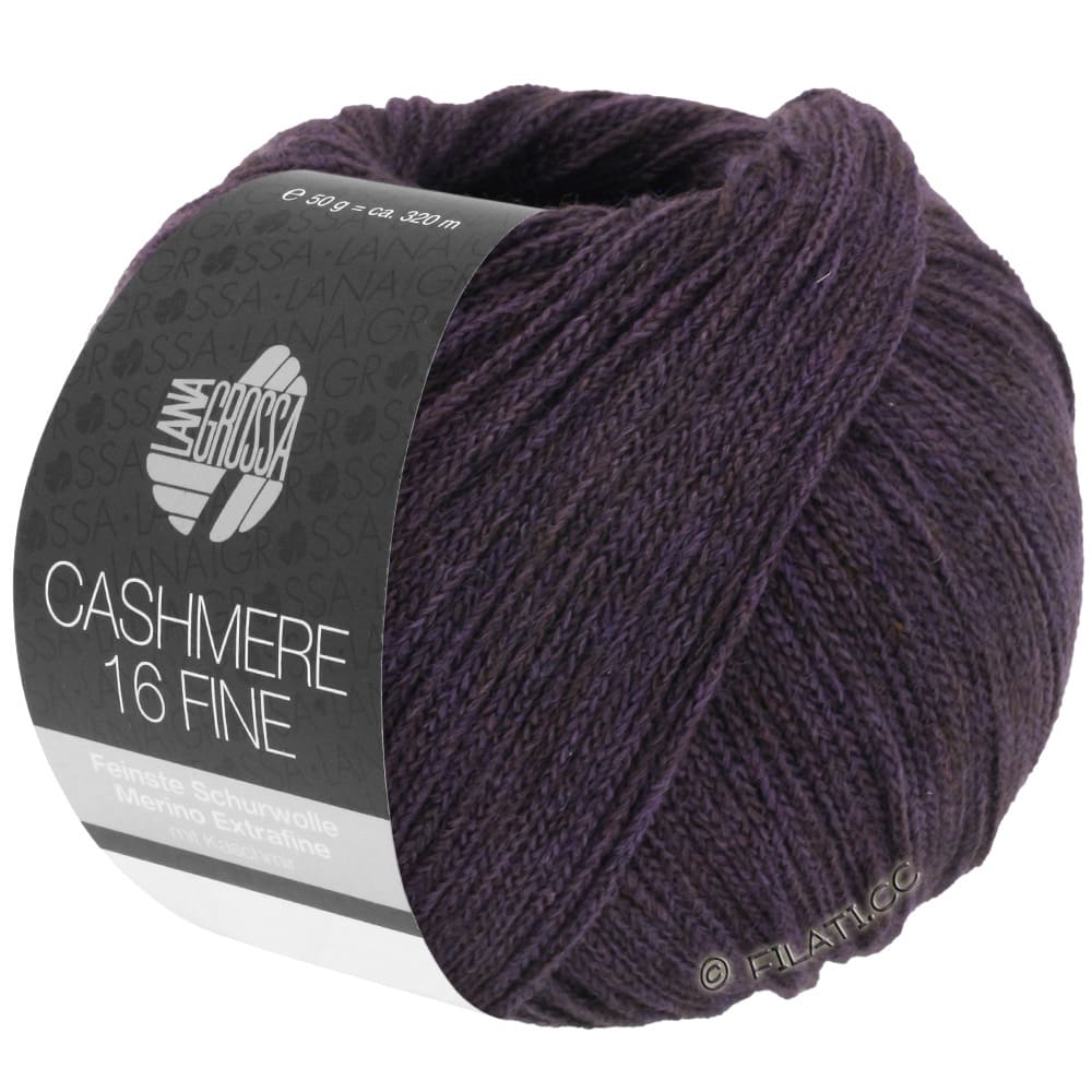 Пряжа Cashmere 16 Fine цвет 047, Баклажановый