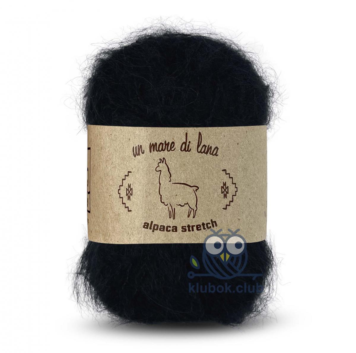 Пряжа Wool sea Alpaca Stretch  на эластичной основе