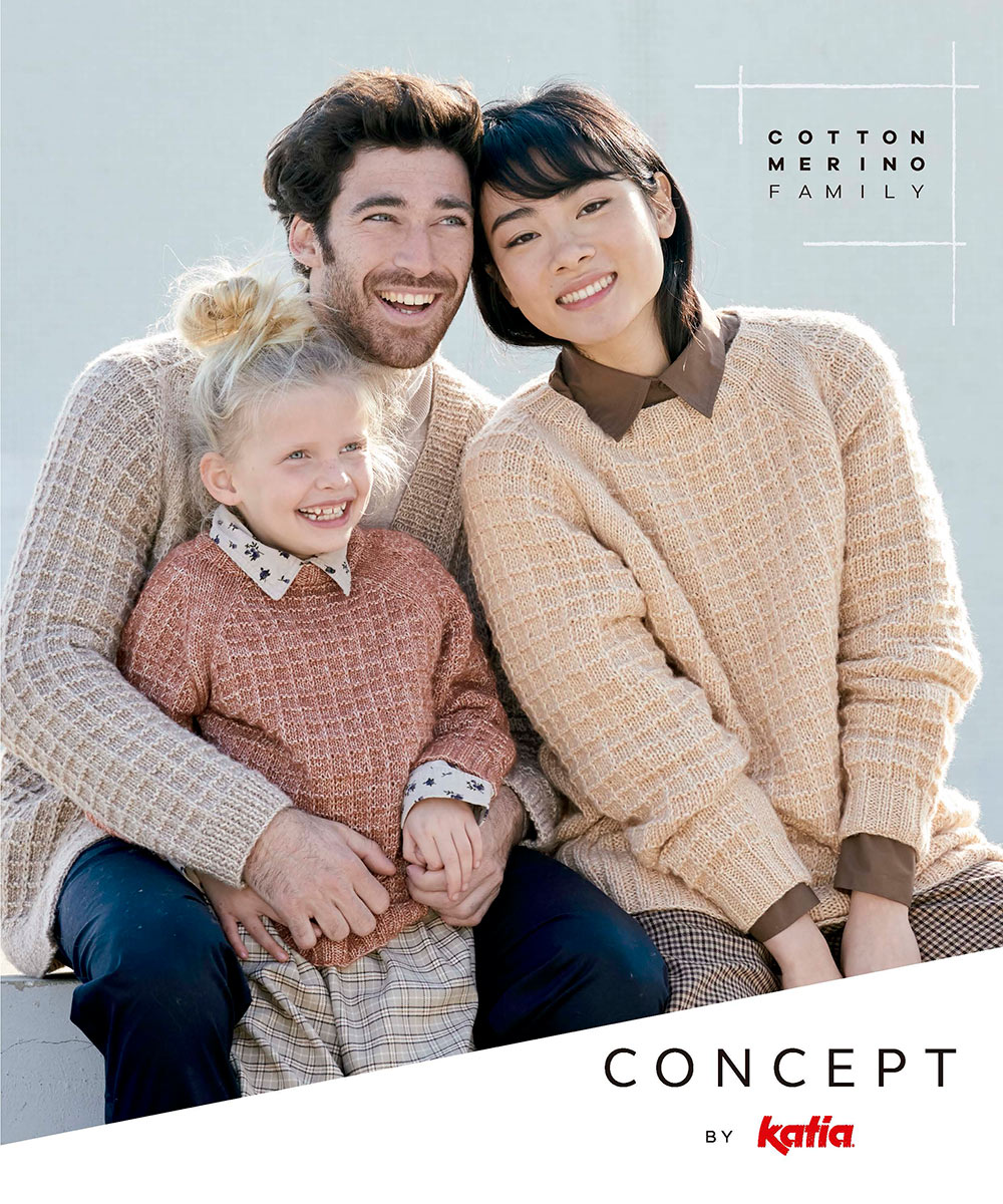 Журнал о вязании Cotton-Merino Family N1 W 22/23 купить в интернет магазине klubok.club с доставкой по России