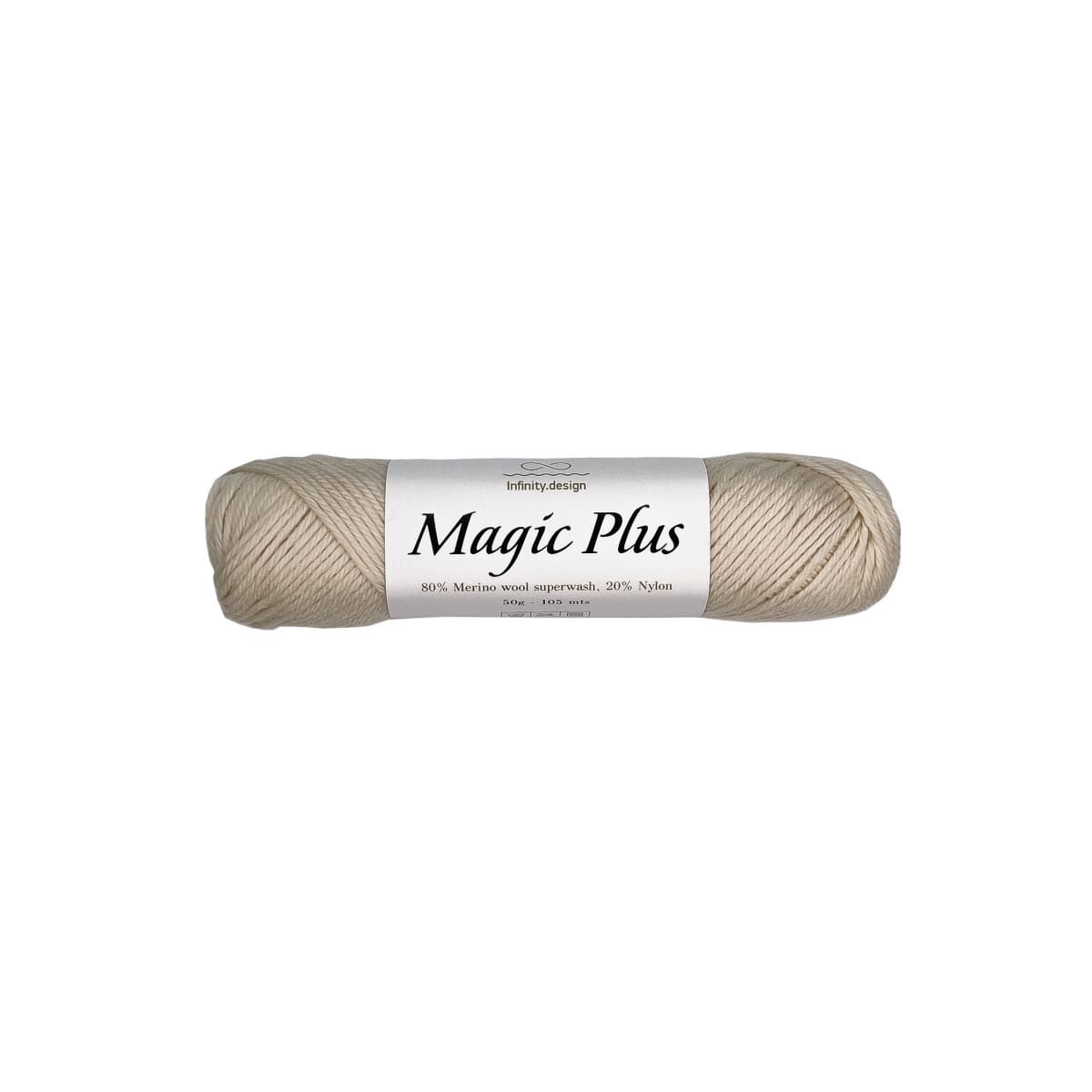 Пряжа Infinity Magic Plus цвет 1012, Молочный
