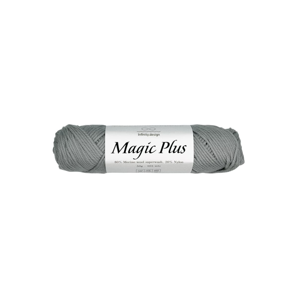 Пряжа Infinity Magic Plus цвет 1032, Светло - серый