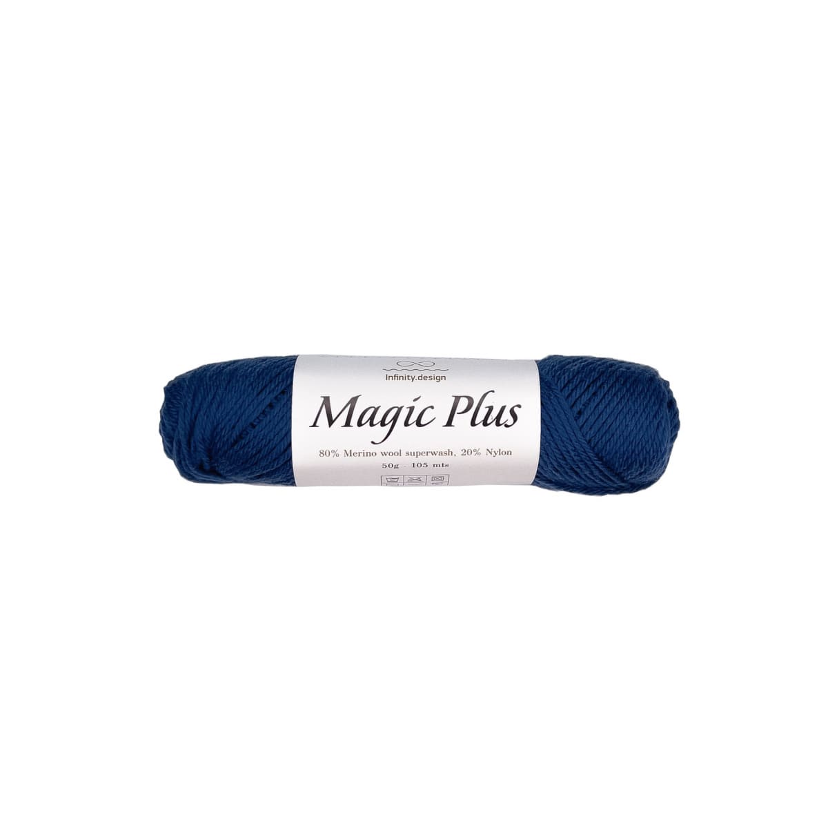 Пряжа Infinity Magic Plus цвет 6364, Темно - голубой