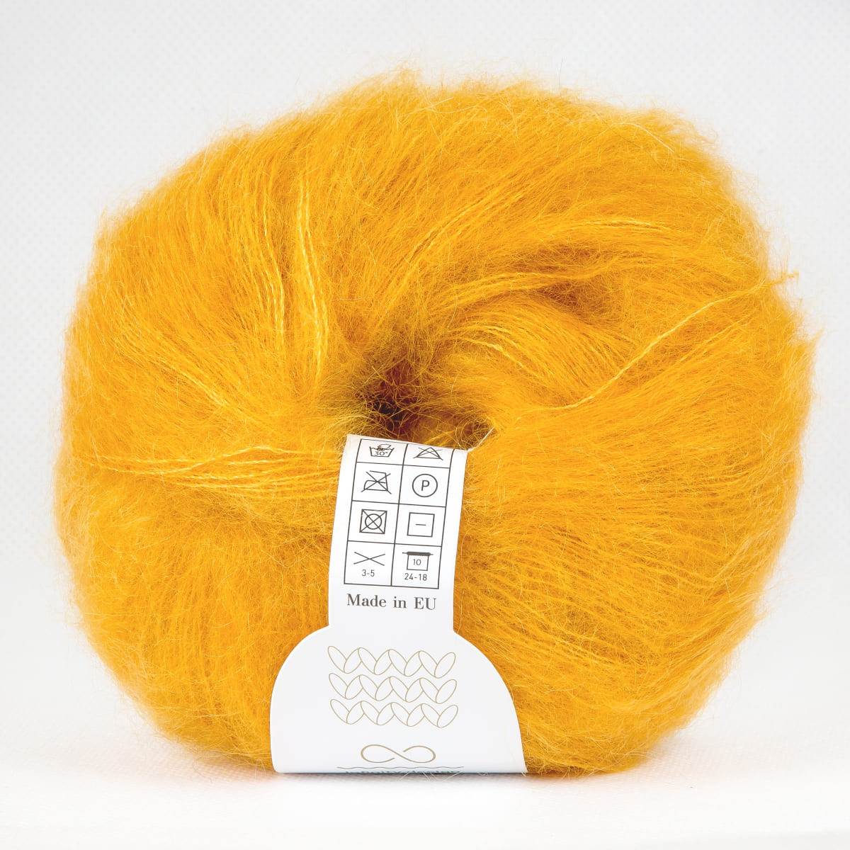 Пряжа Infinity Silk Mohair цвет 2335, Горчица