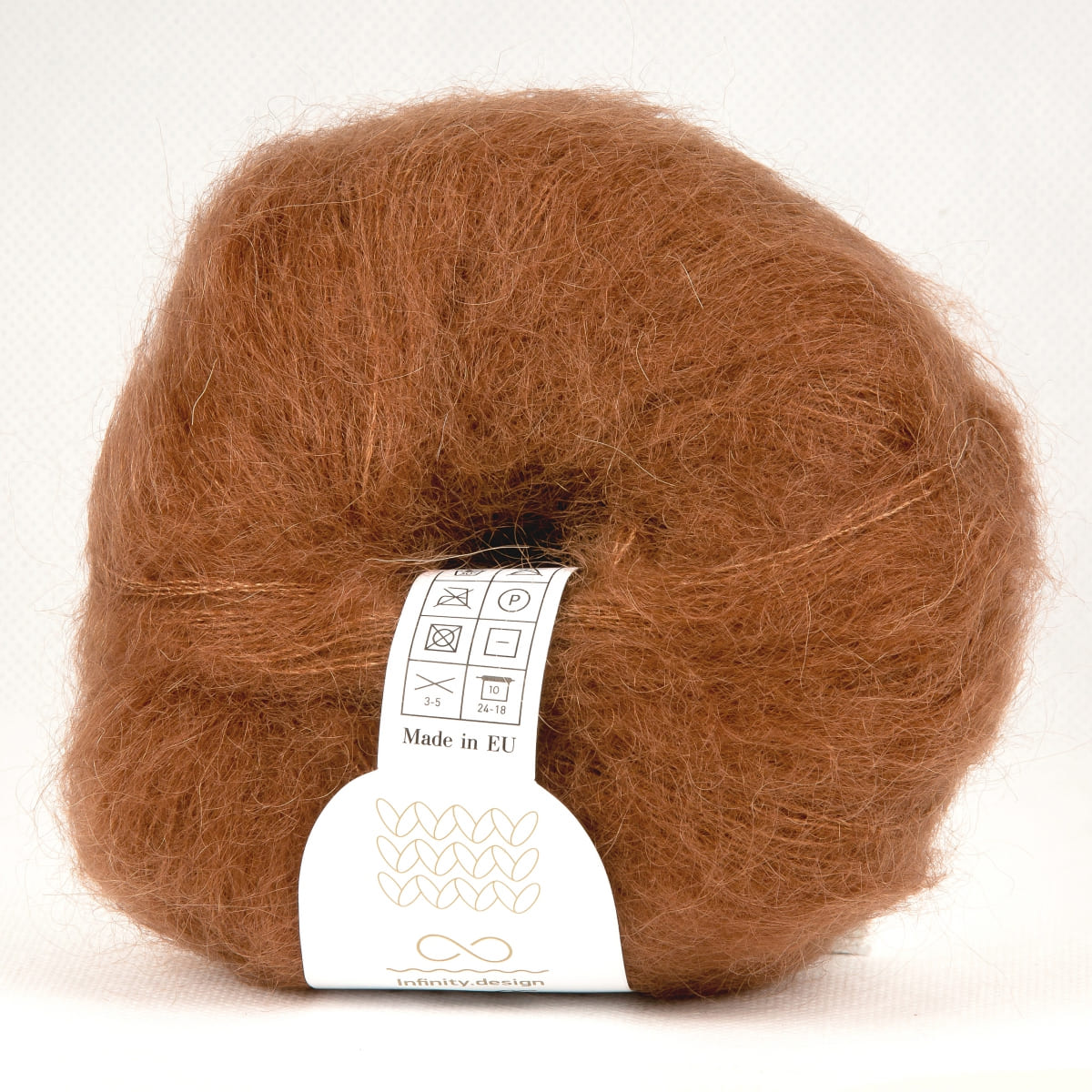 Пряжа Infinity Silk Mohair цвет 3161, Темное золото