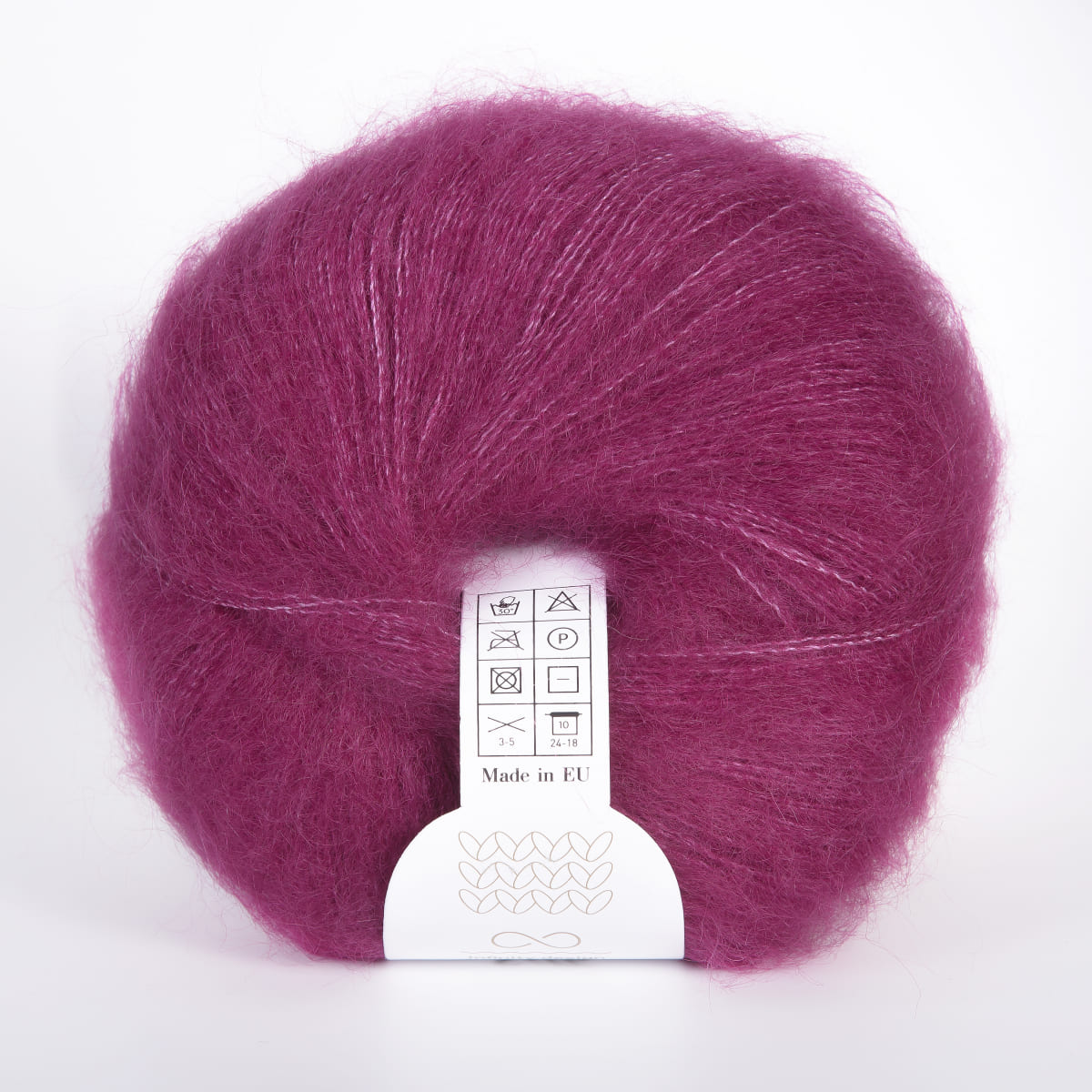 Пряжа Infinity Silk Mohair цвет 4545, Цикламен