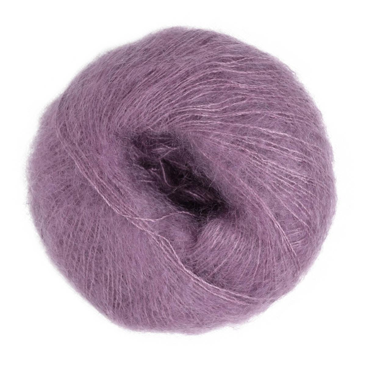 Пряжа Rowan Kidsilk Haze цвет 00600, Темная сирень