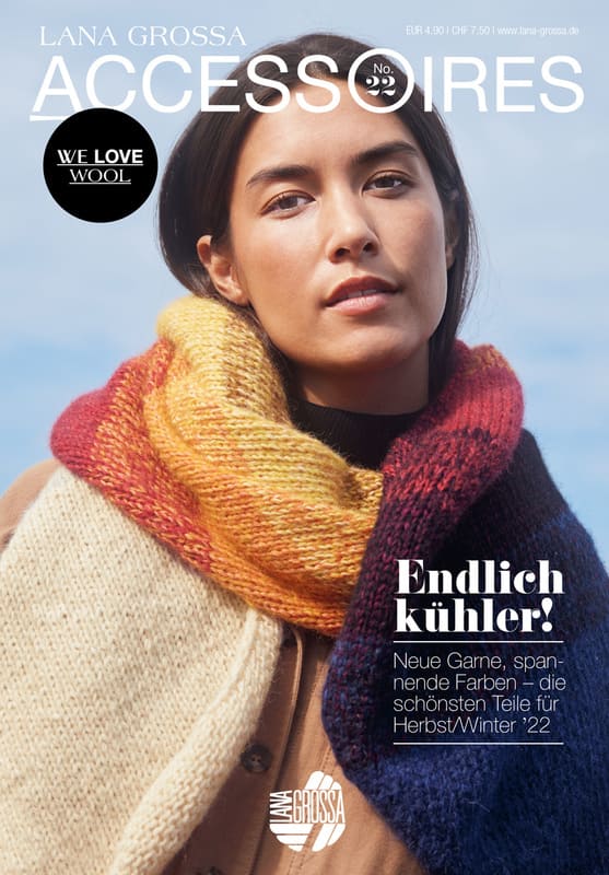 Журнал о вязании Accessoires 22 AW 2022/23 Lana Grossa купить в интернет магазине klubok.club с доставкой по России