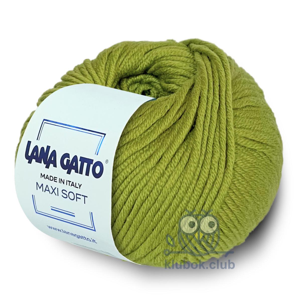 Пряжа Lana Gatto Maxi Soft цвет 13277, Фисташка
