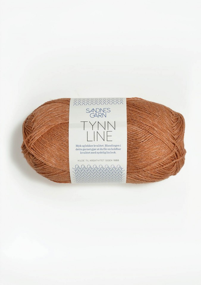 Пряжа Tynn Line цвет 2734, Brent Sand 