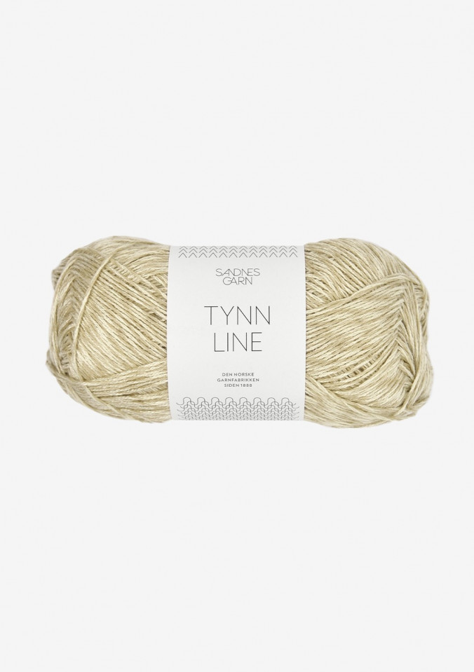 Пряжа Tynn Line цвет 9822, Lys Chinos Gronn 