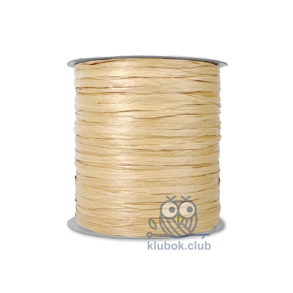 Пряжа рафия Wellmay Raffia Ispie цвет 7491501, Gold (Золото)