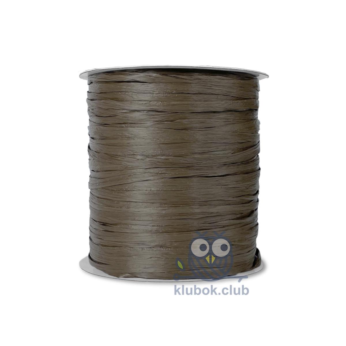 Пряжа рафия Wellmay Raffia Ispie цвет 7491801, Earth (Земля)