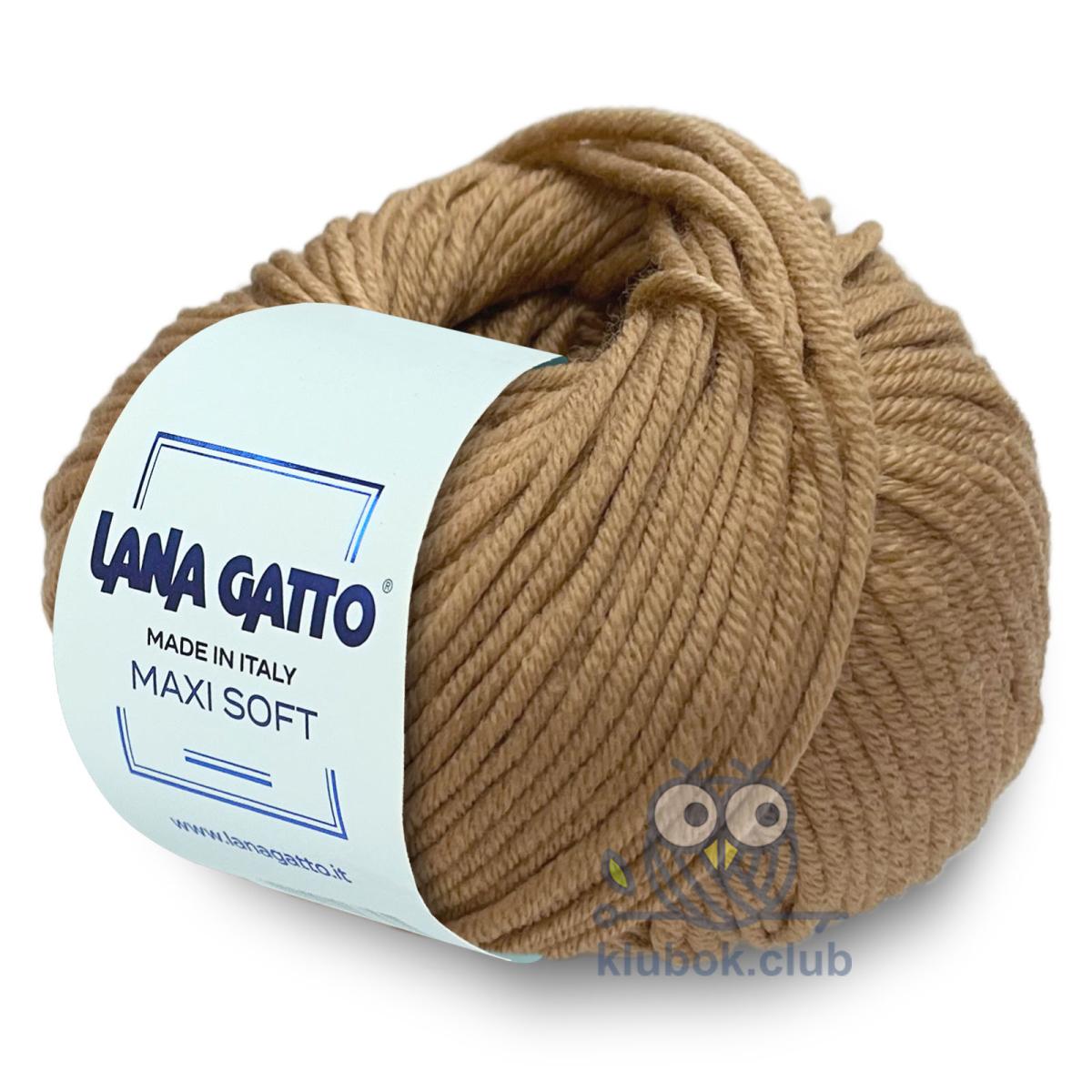 Пряжа Lana Gatto Maxi Soft цвет 14202, Светлое какао