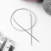 Спицы круговые, с металлическим тросом, длина 100 см от Art Uzor knitting - купить по отличной цене!