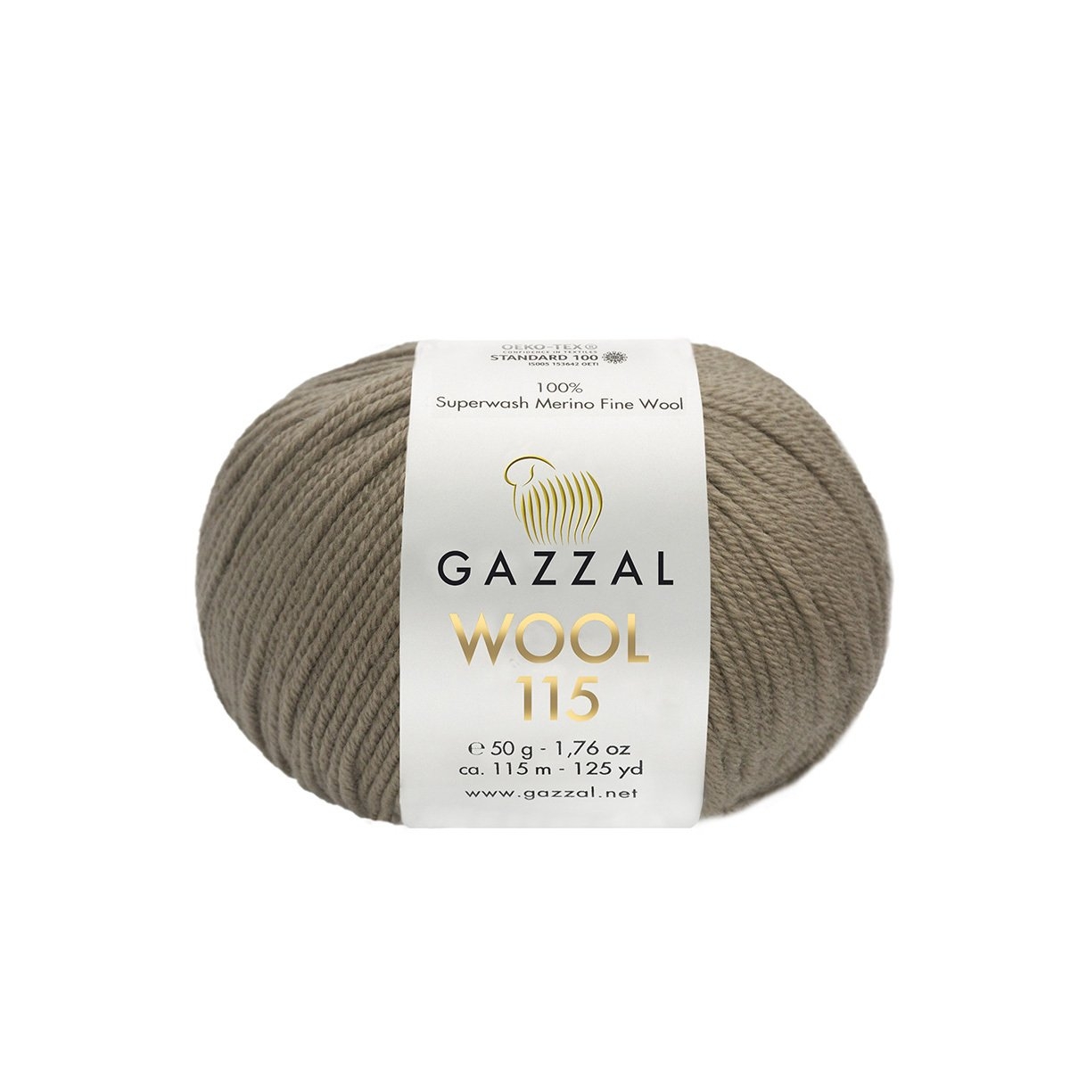 Пряжа Gazzal Wool 115 цвет 3303, Бежевый