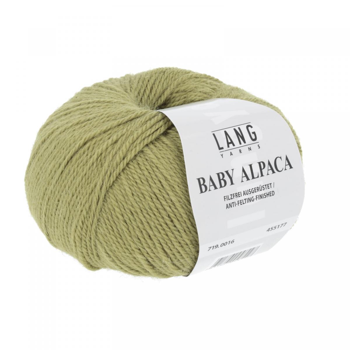 Пряжа Lang Yarns Baby Alpaca 