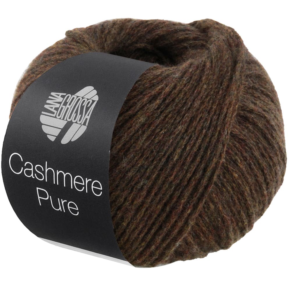 Пряжа Cashmere Pure цвет 002, Серо - коричневый