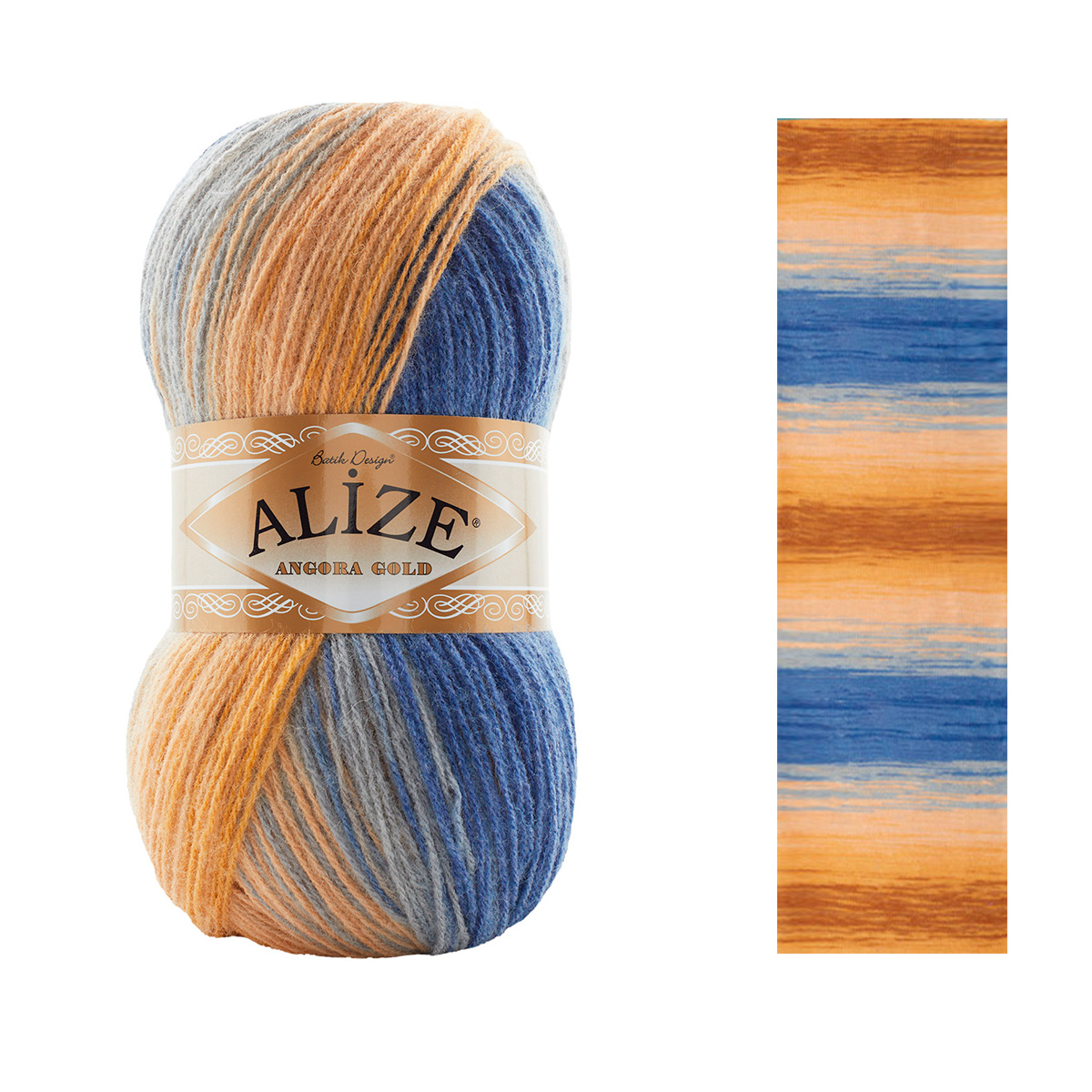 Пряжа Alize Angora Gold Batik 