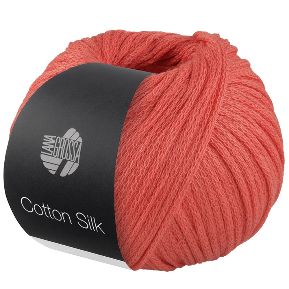 Пряжа Cotton Silk цвет 06, Коралловый