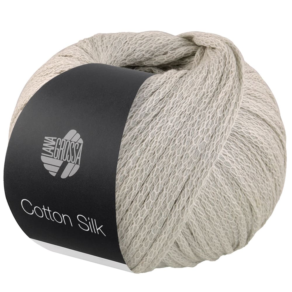 Пряжа Cotton Silk цвет 14, Серо - бежевый