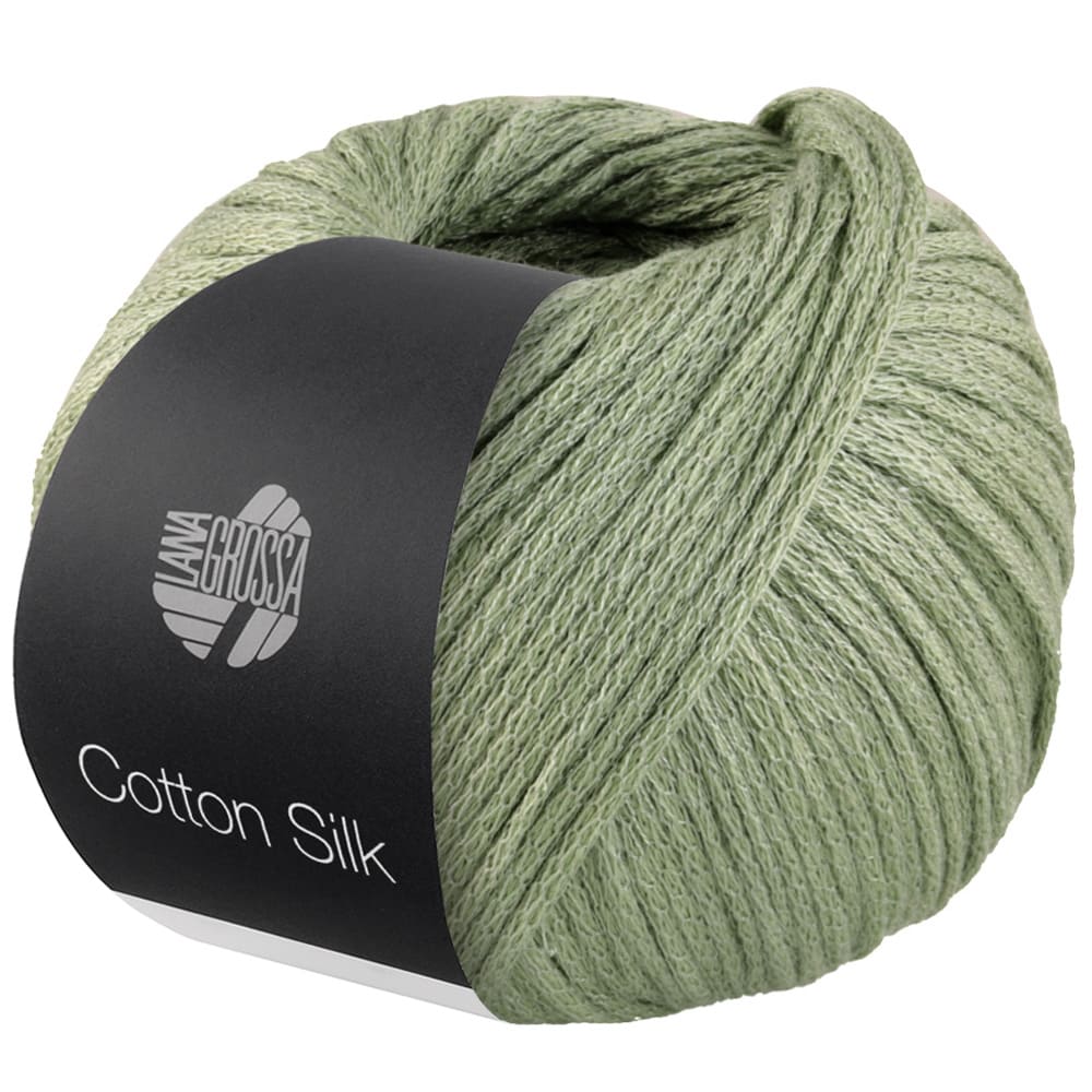 Пряжа Cotton Silk цвет 15, Светло - зеленый