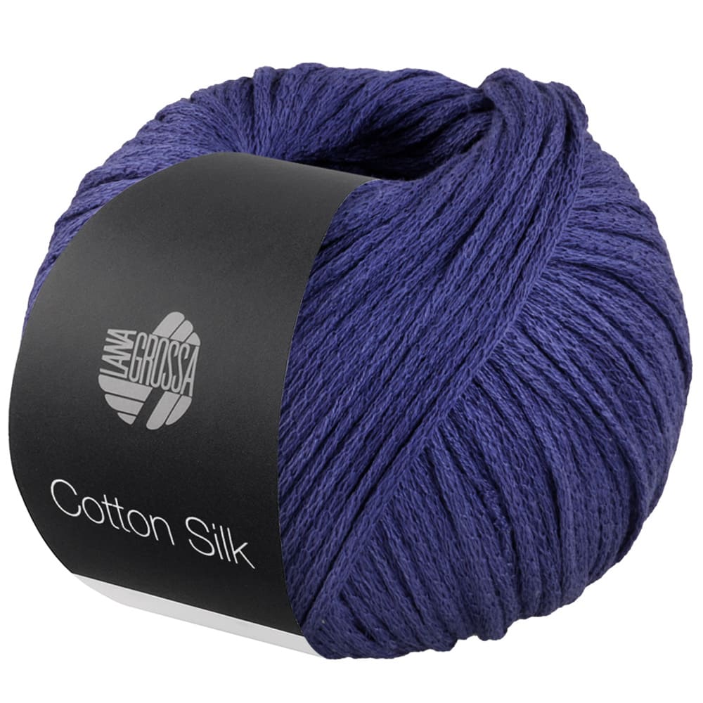 Пряжа Cotton Silk цвет 20, Темно - синий