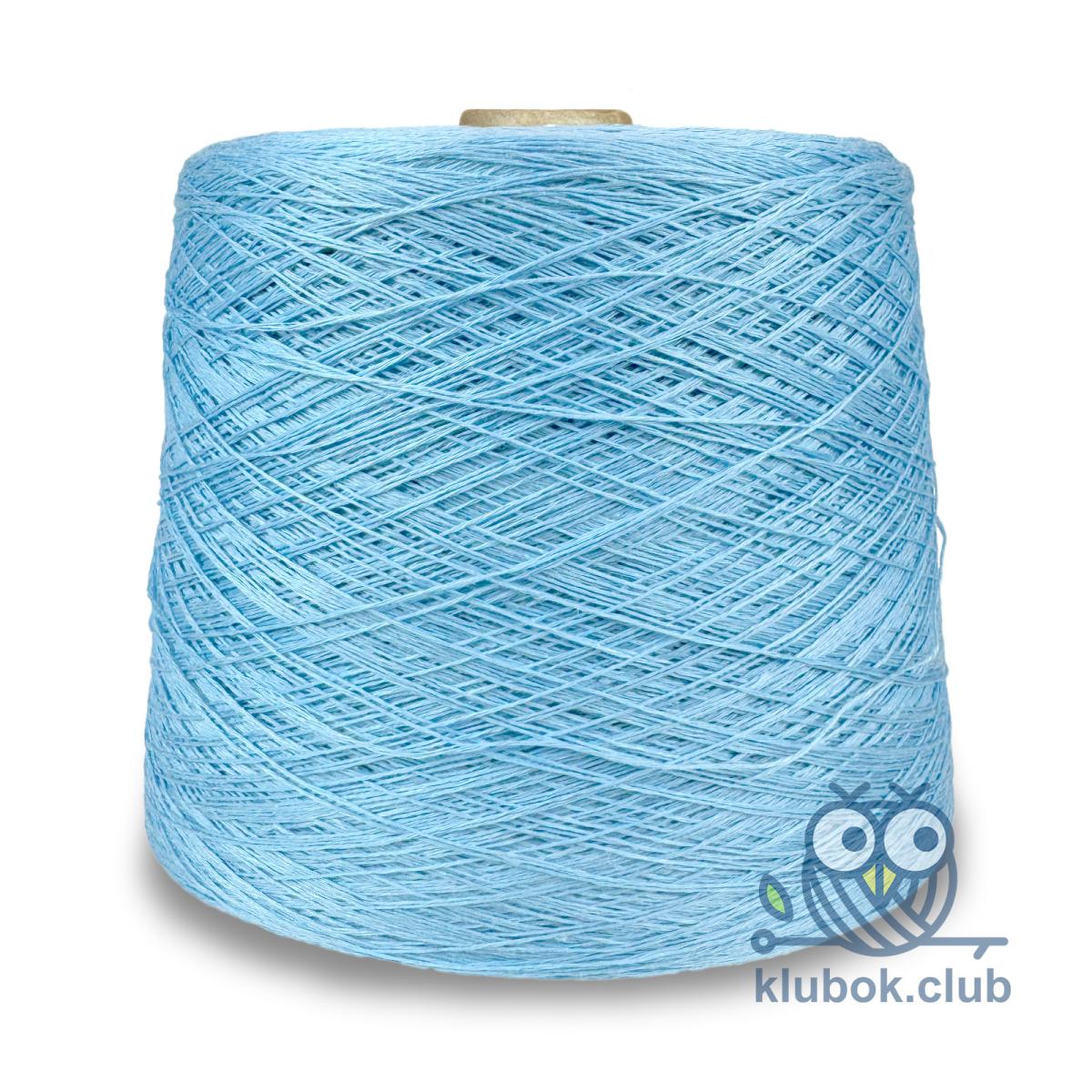 Пряжа в бобинах Zen 4 U 100% лён Millefili 23773, Небесно - голубой