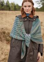 Набор для вязания — мешочек с пряжей и спицами