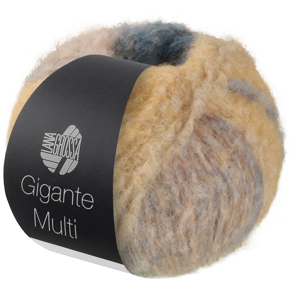 Пряжа Lana Grossa Gigante Multi — альпака и полиамид, мягкий градиент