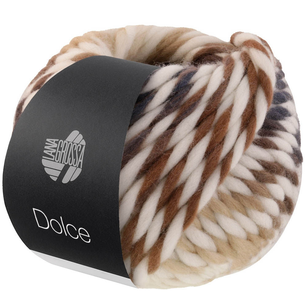 Пряжа Lana Grossa Dolce  — объёмная мериносовая пряжа для уютной крупной вязки