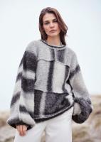 Набор для вязания — мешочек с пряжей и спицами