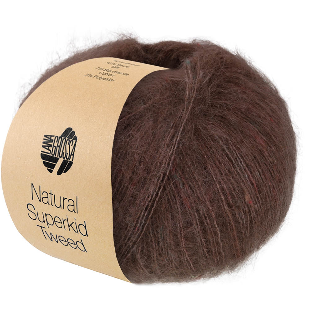 Пряжа Natural Superkid Tweed цвет 637, Нуга